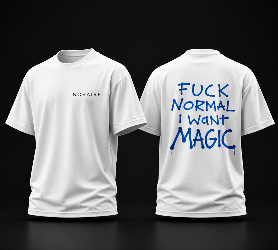 NOVAIRE “I Want Magic” Tee – Streetwear Drop