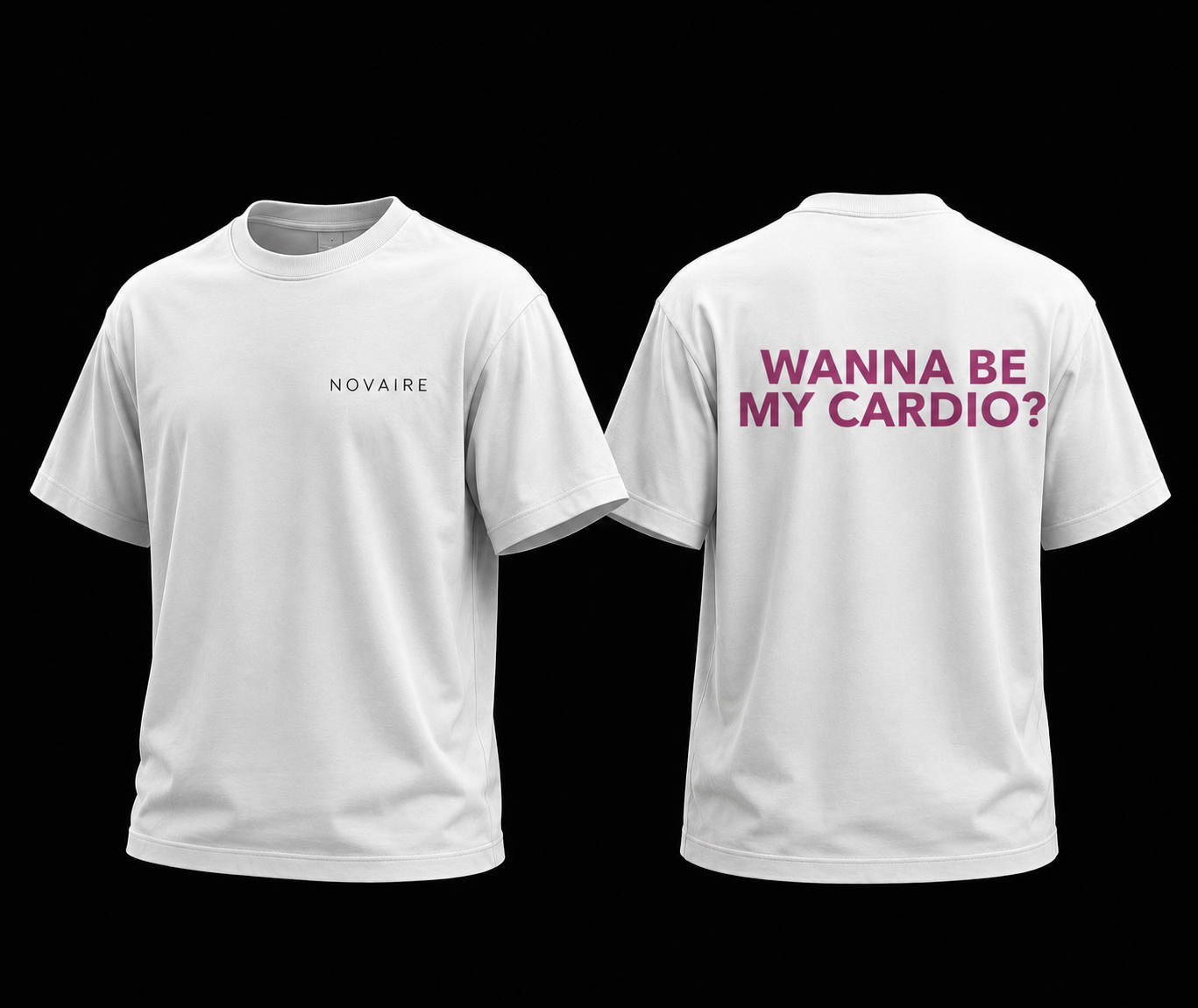 Wanna Be My Cardio? Oversized Tee